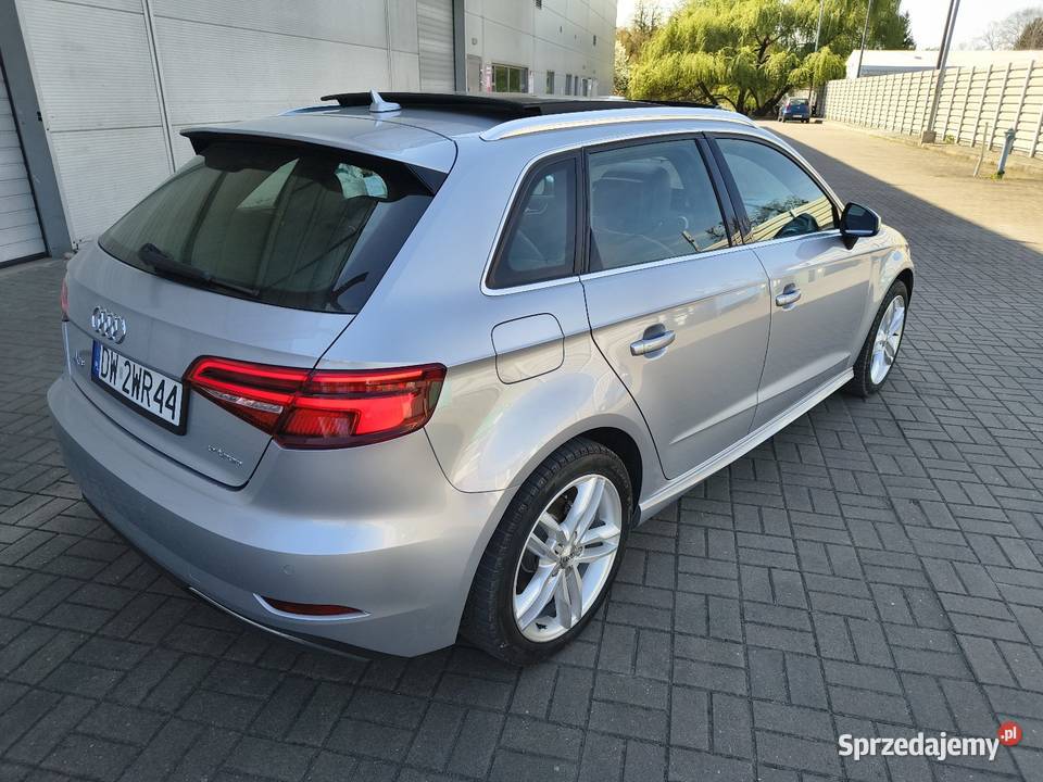 Audi A3 Etron Hybryda Plugin 14 benzyna 205 nowe dolnośląskie Wrocław