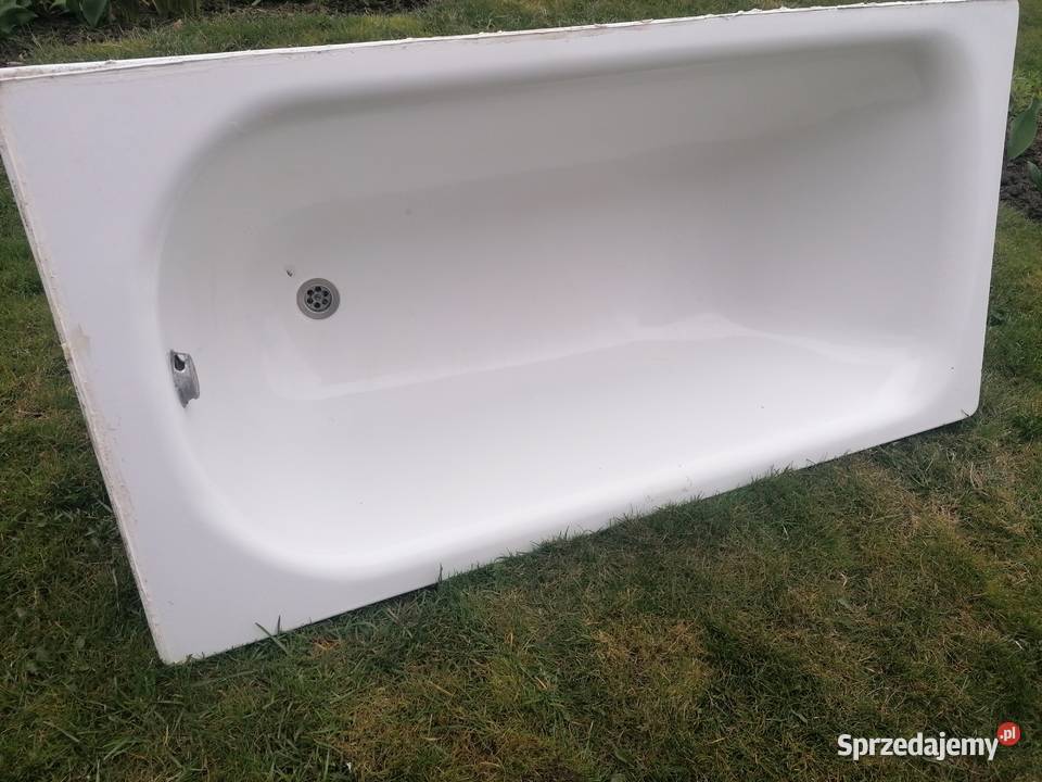 WANNA STALOWA EMALIOWANA do kąpieli Akcesoria łazienkowe Bargłów Kościelny