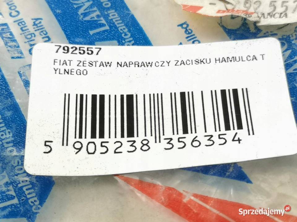 ZESTAW NAPRAWCZY ZACISKU TYLNEGO FIAT CROMA 9096