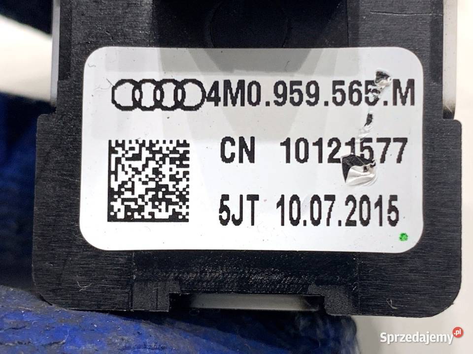 PRZEŁĄCZNIK REGULACJI LUSTEREK AUDI Q7 4M Panele sterowania, przełączniki