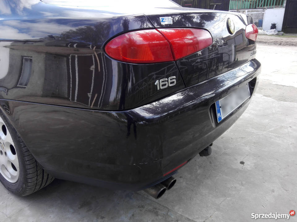 Alfa Romeo 166 25 V6 piękna i szybka limuzyna ABS