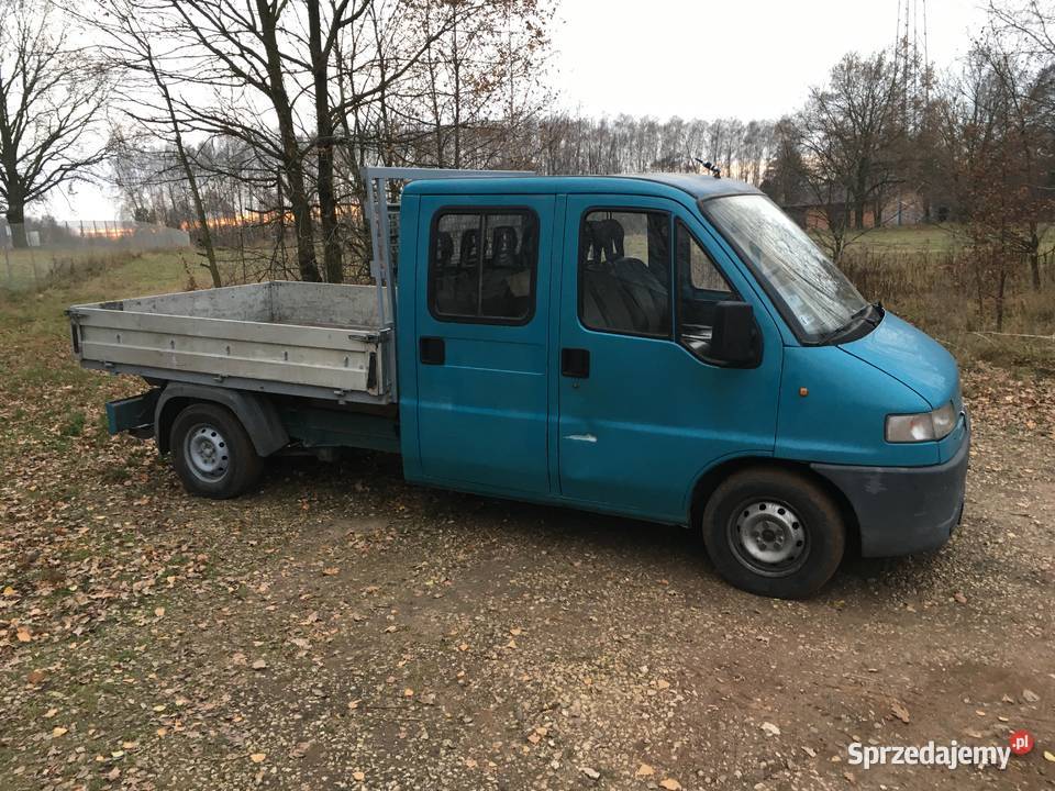 Peugeot Boxer Doka Aktualny przegląd i Oc Łódź sprzedam