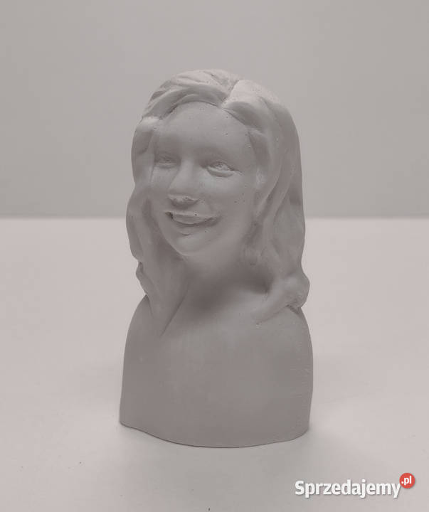 Główka Gipsowa JOVI Popiersie Gipsowe Głowa Do