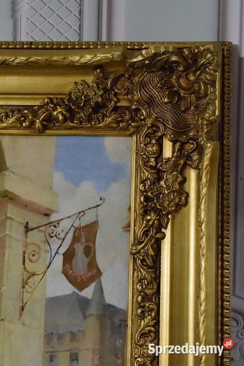 Francuska Arystokracja Obraz na Materiale 116x88 Kraków