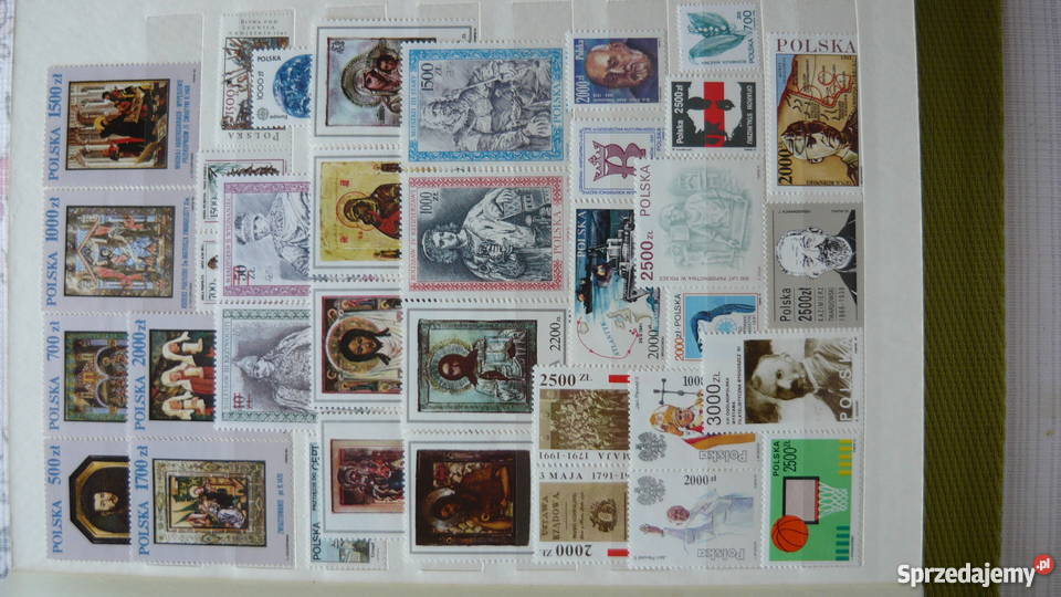 Znaczki czyste 1991 r Myszków