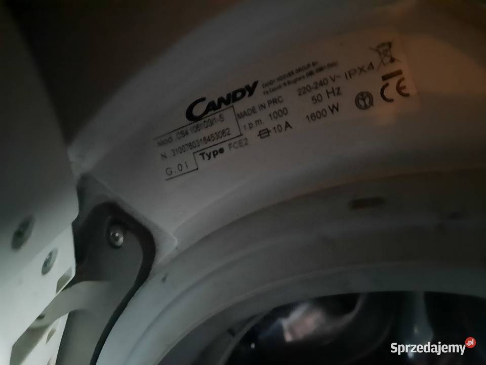 komplet części podzespołów do pralki Candy CS4