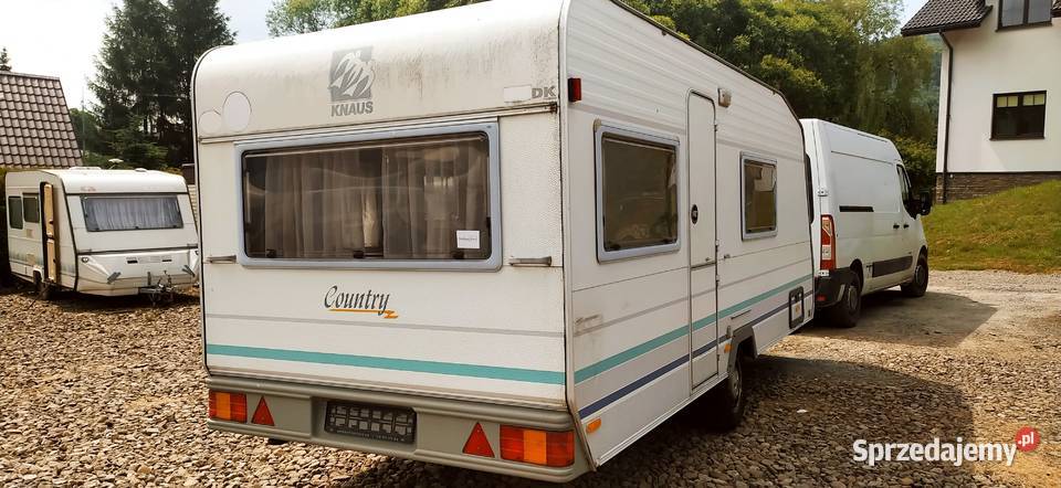 przyczepa kempingowa łóżka piętrowe campingowa sprzedam