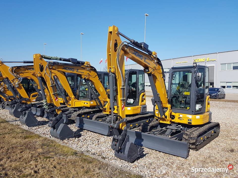 Minikoparka XCMG XE35E 4 tony Rok produkcji 2025 Tarnowskie Góry