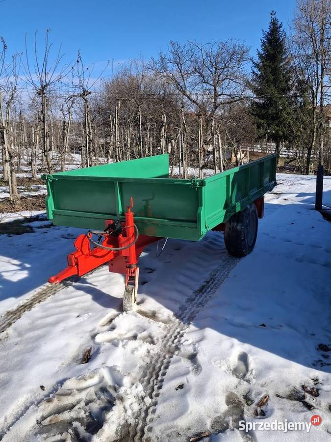 Przyczepka kiper nieuszkodzony Nowy Sącz sprzedam