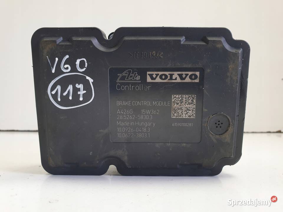 Volvo V60 S60 II POMPA ABS Sterownik P31423348 osobowe Chełm sprzedam
