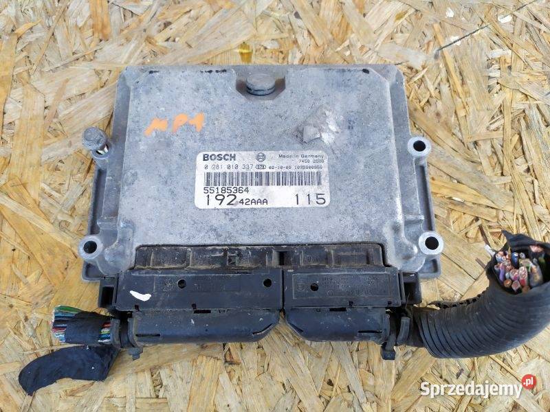 STEROWNIK SILNIKA FIAT STILO 19 JTD 0281010337 śląskie Gliwice