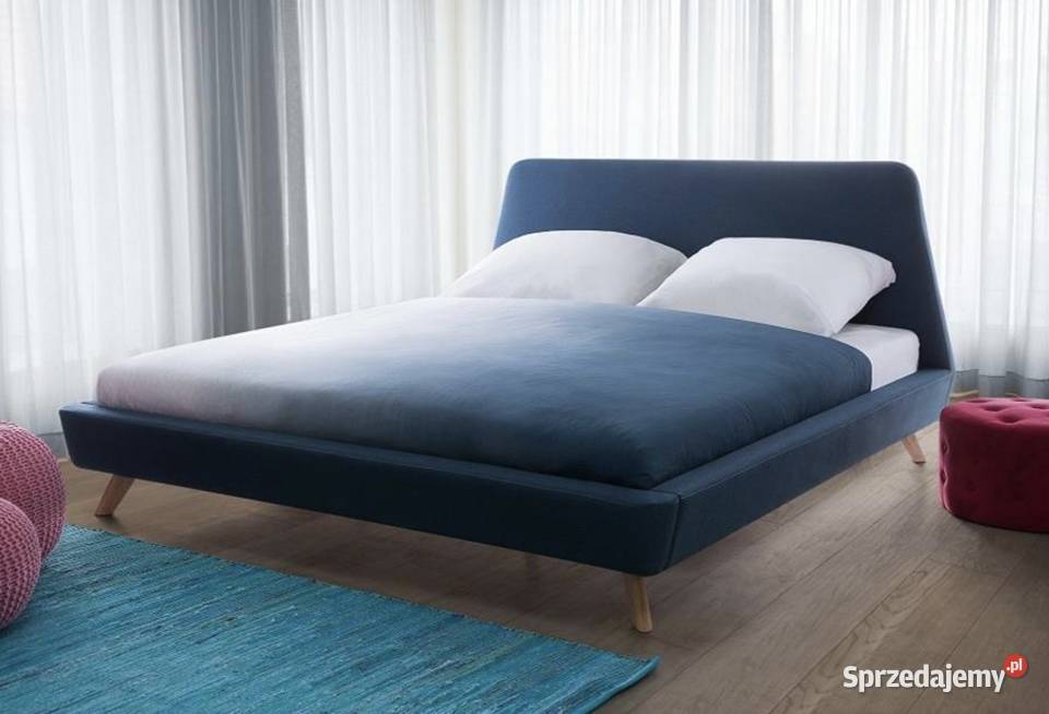 Łóżko tapicerowane Beliani Vienne dwuosobowe Łóżka Kraków