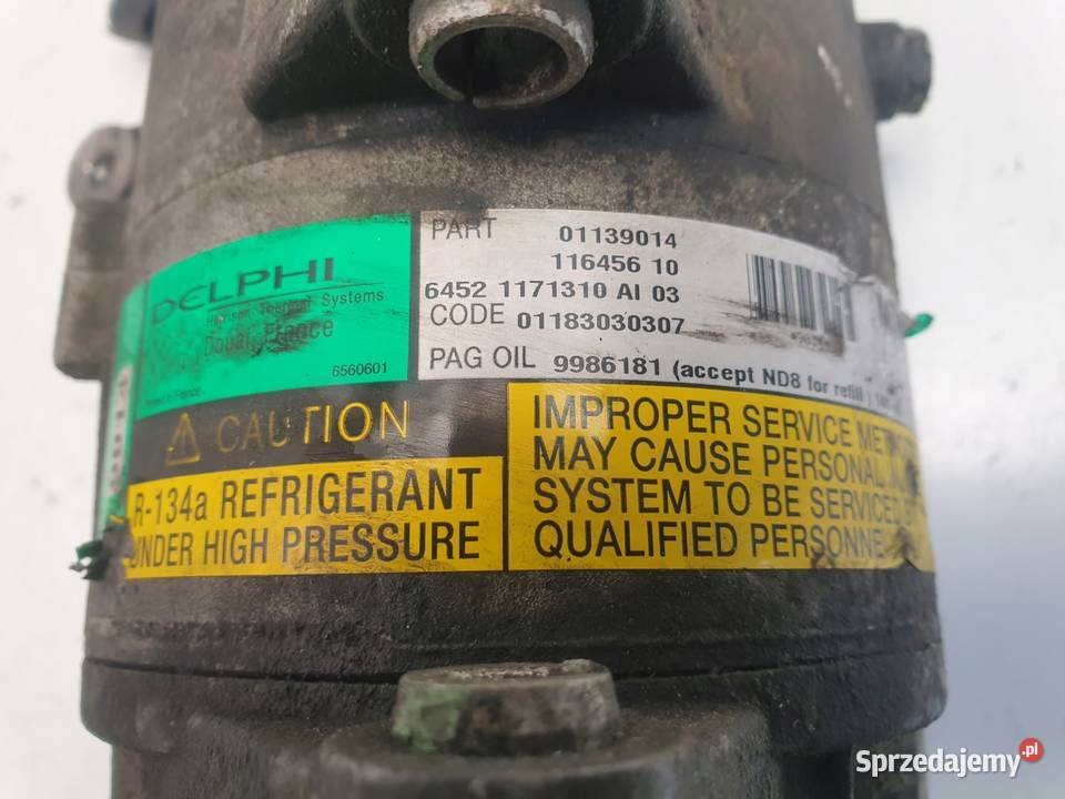 SPRĘŻARKA KLIMATYZACJI Mini Cooper S 16 Chełm