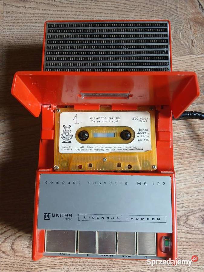 Magnetofon kasetony Unitra MK 122 małopolskie