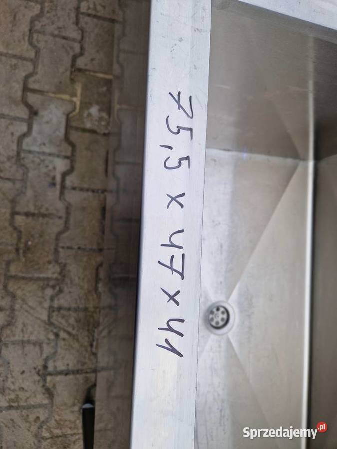 SOLIDNY ZLEW BASEN 2 KOMOROWY 1706085 Gastronomia Ostrów Wielkopolski sprzedam