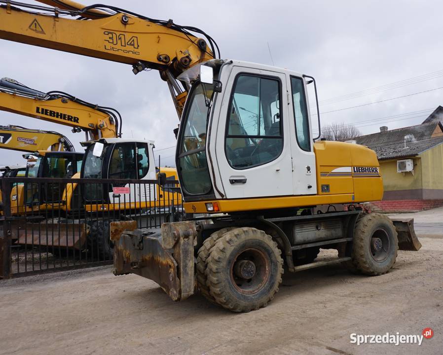 Koparka kołowa Liebherr A 314 2006 Rok produkcji 2006 Jeziorko