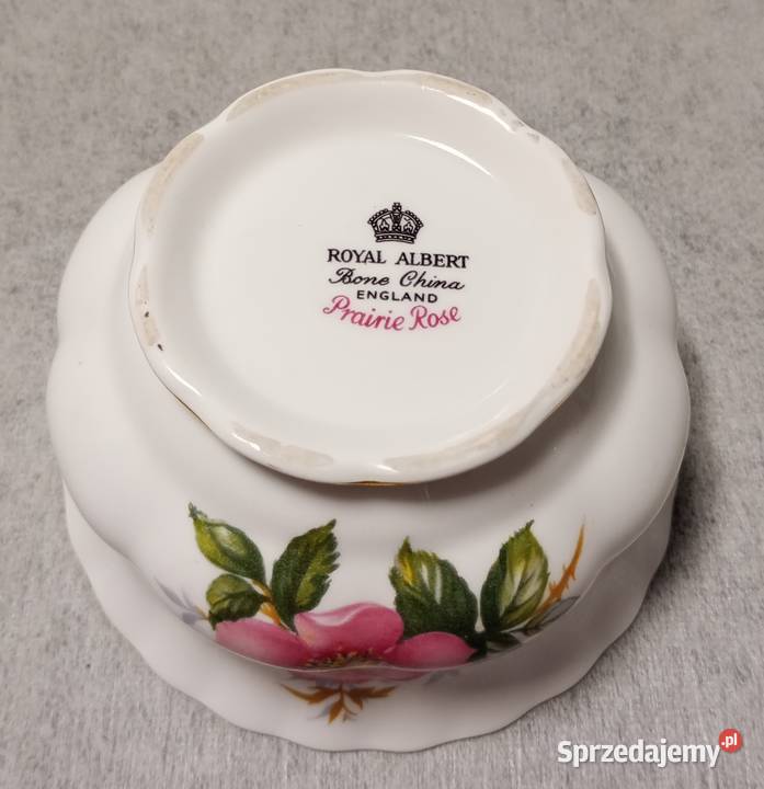 ROYAL ALBERT Cukiernica Prairie Rose Róża Stargard