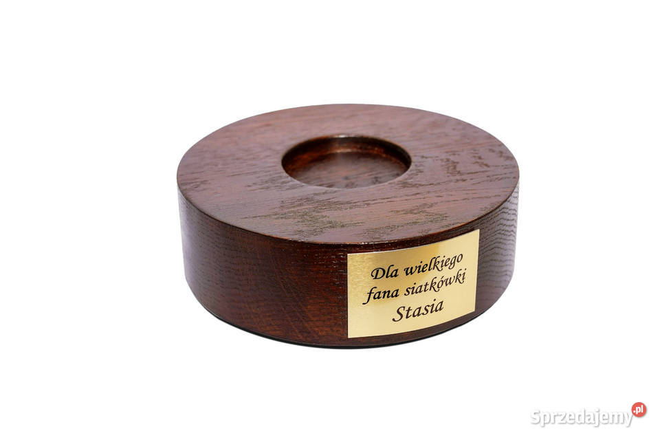 Stojak na piłkę dębowy