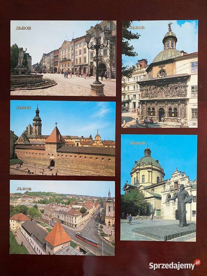 Pakiety widokówek różne rodzaje Kraków