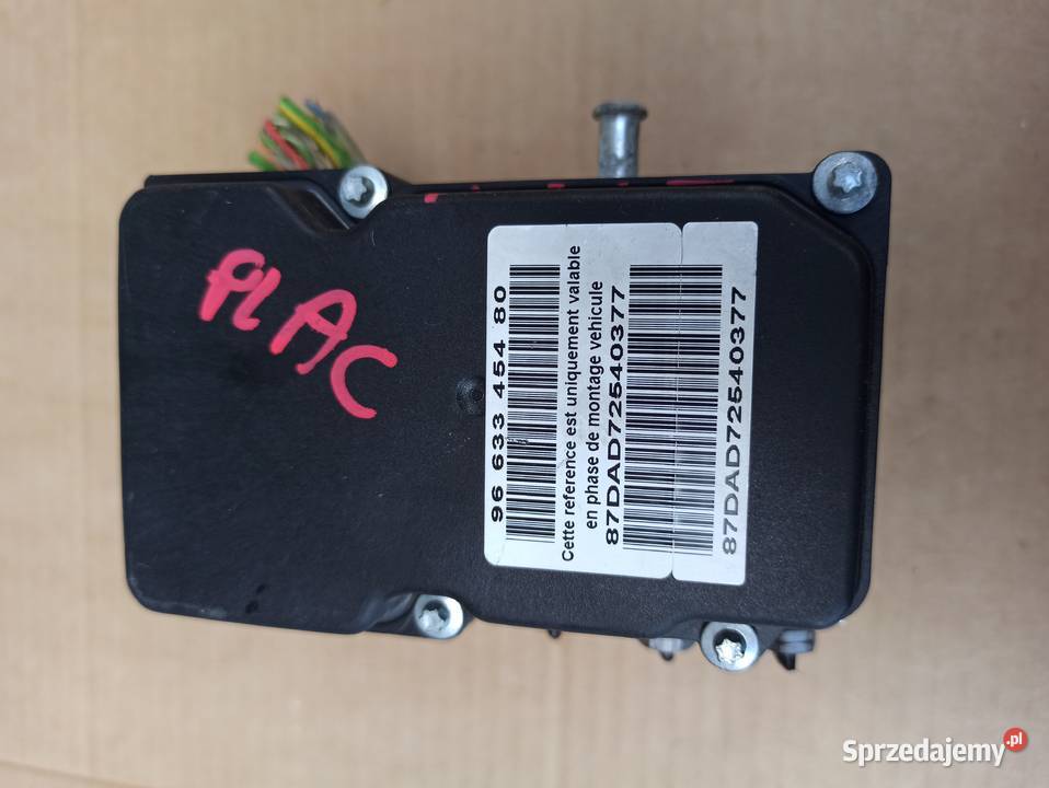 pompa ABS PEUGEOT 307 0265800406 9663345480