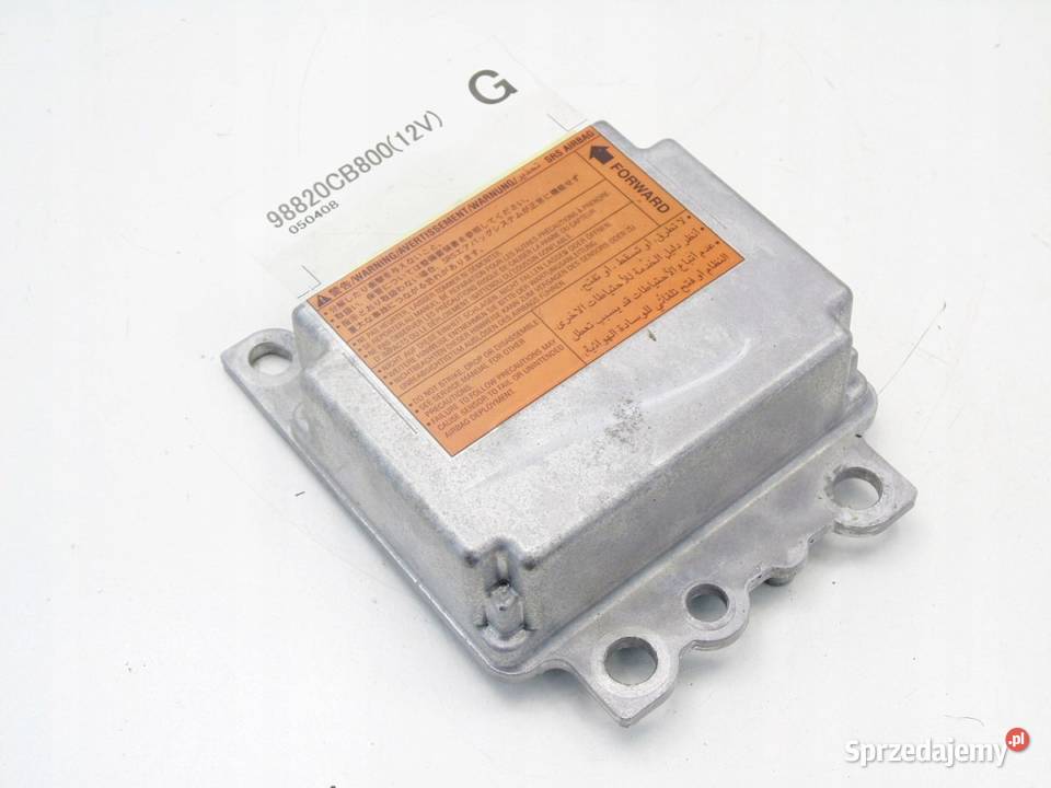 MODUŁ SENSOR AIRBAG NISSAN MURANO I Z50 35 4X4 osobowe Sosnowiec