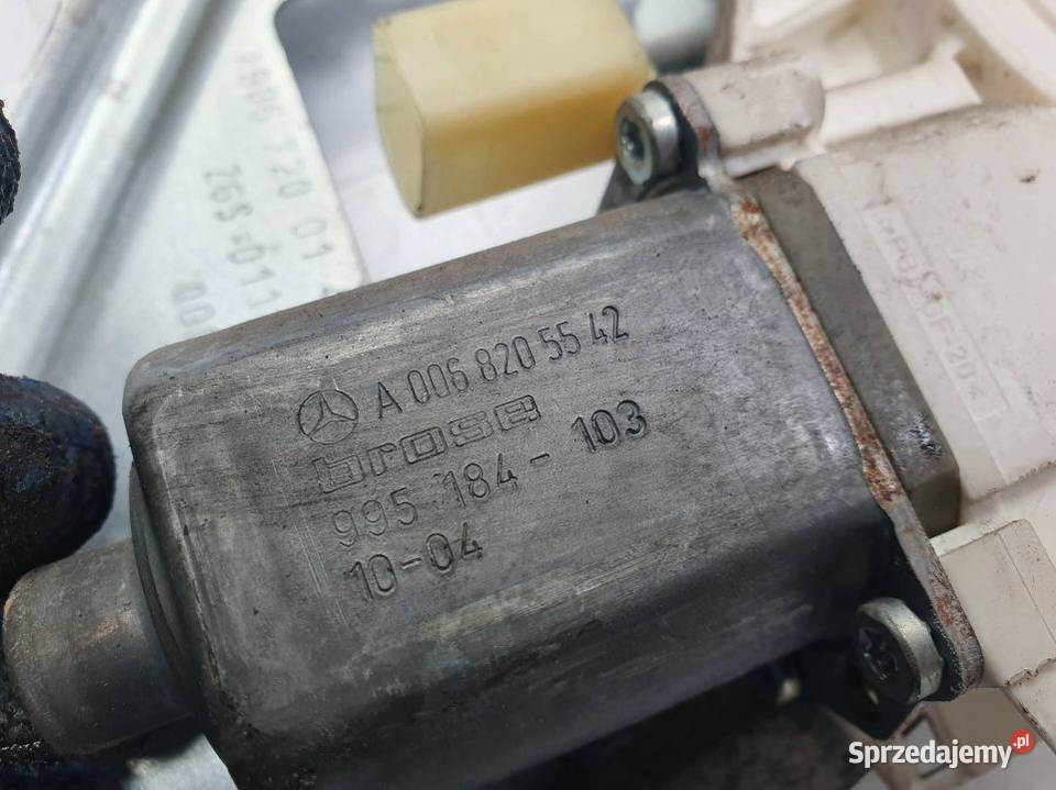 PODNOŚNIK SZYBY PP VOLKSWAGEN CRAFTER kujawsko-pomorskie Lipno