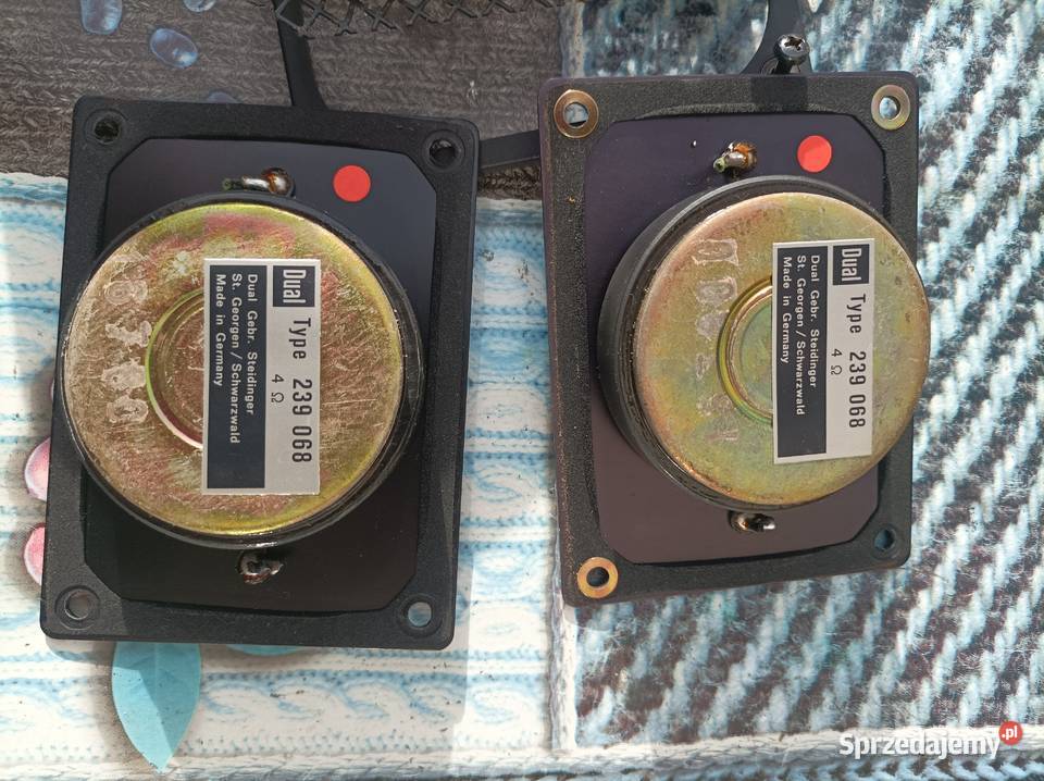 Dual niemieckie głośniki wysokotonowe 4 Ohm Płock sprzedam