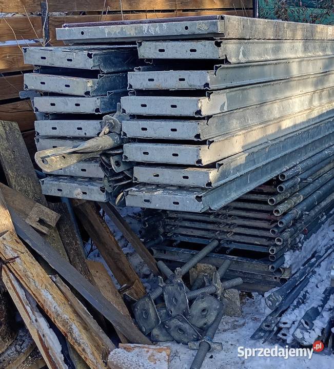 Rusztowanie rusztowania plettac Sprzęt i akcesoria budowlane Boduszyn