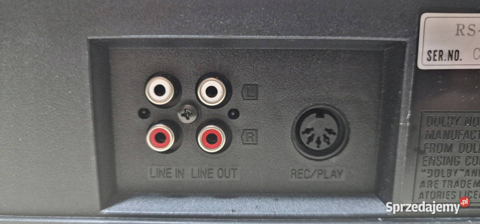 Magnetofon Technics RSB105 Casette deck Międzychód sprzedam
