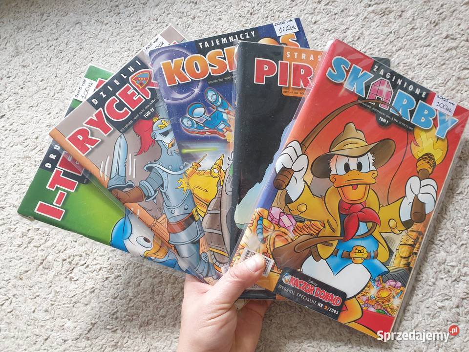 Kaczor Donald Wydanie Specjalne 5 tomów Gdynia