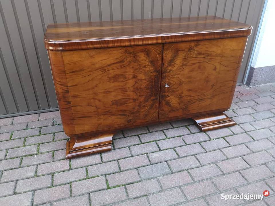Komoda ARTDECO RTV Niska 130 Orzech Zgrabna Swarzędz
