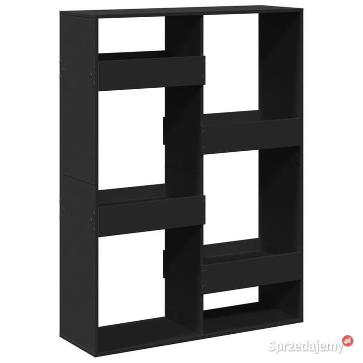 Regał czarny 100x33x135 materiał drewnopochodny mazowieckie Warszawa