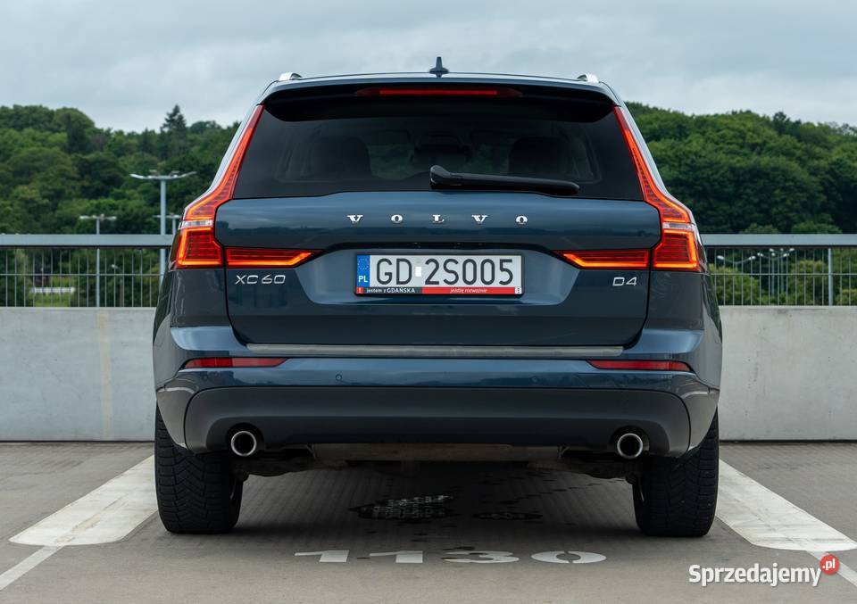 Volvo XC60 D4 197 bogata wersja Rok produkcji 2019 pomorskie Gdańsk
