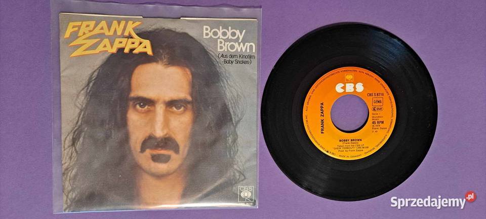 Frank Zappa Bobby Brown 1979 Germany PŁYTA płyta winylowa Kraków