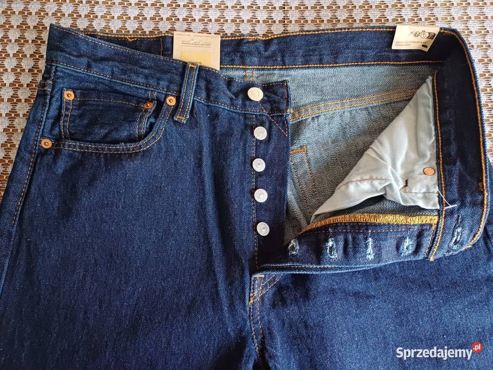 Spodnie męskie Levis 501 nowe Rozmiar XXL Pruszków