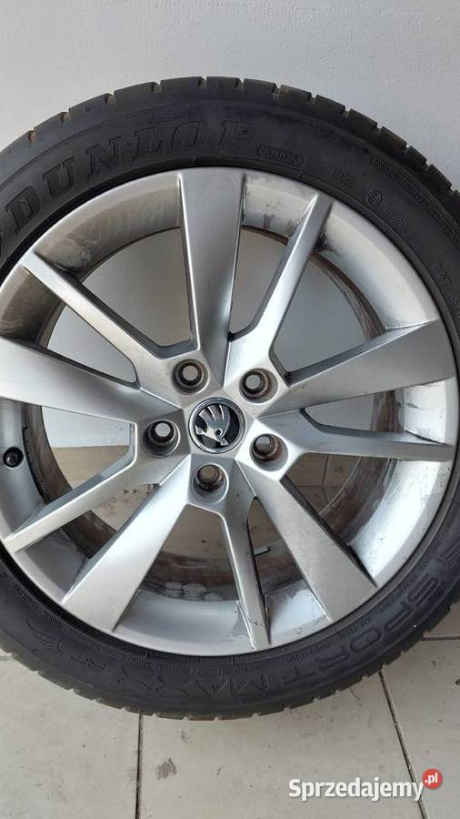 Koła skoda octavia 3 alufelgi 17 z oponami