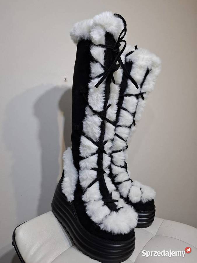 Śniegowce 36 yeti platformy zimowe kozaki buty Kraków