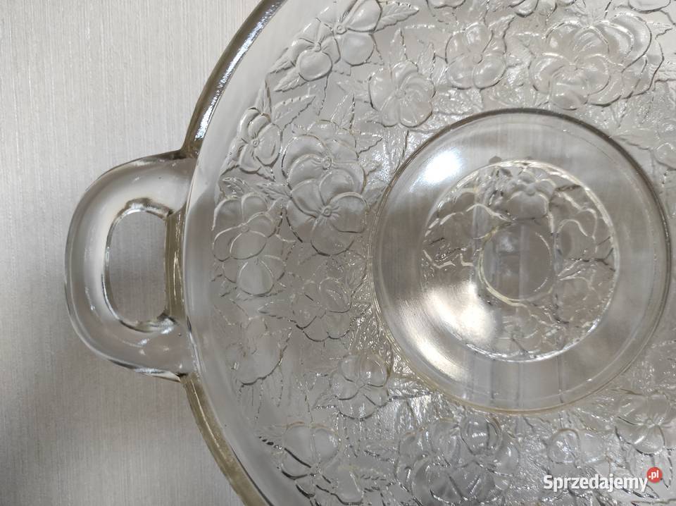 Stare szkło PRLPatera Bratkihuta Hortensja Porcelana i szkło Białystok