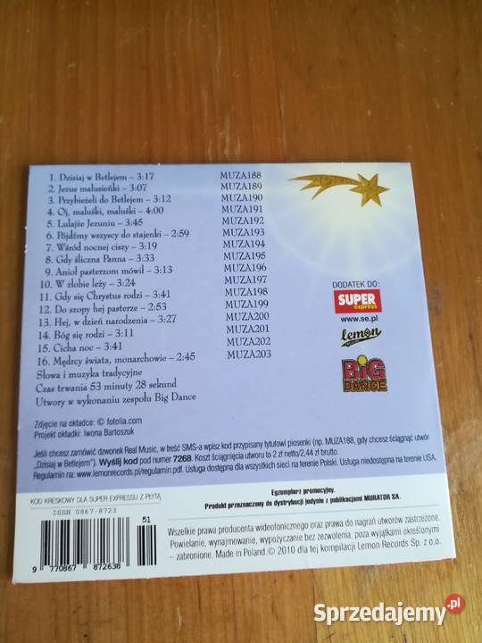 16 tradycyjnych polskich kolęd Big Dance łódzkie Łódź