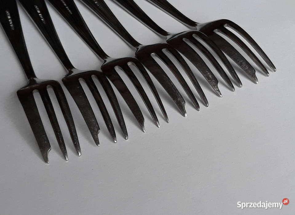 Widelczyki deserowe 2 BAKELIT Gerlach sztućce Dąbrowa Górnicza