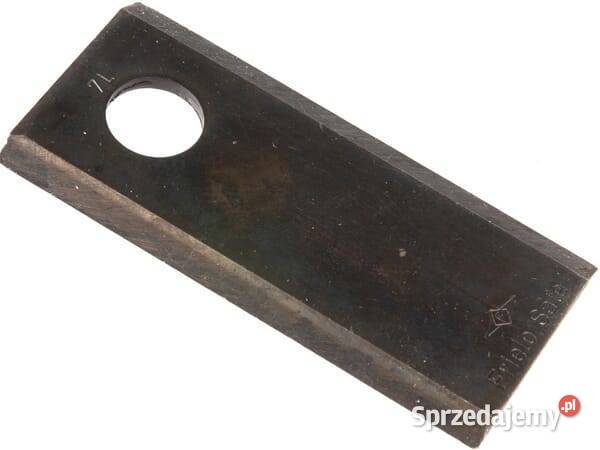 Nożyk kosiarki rotacyjnej lewyprawy 107x50x4 mm Do kosiarek