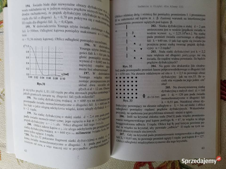 Zbiór zadań z fizyki kl III szkół średnichB Kraków