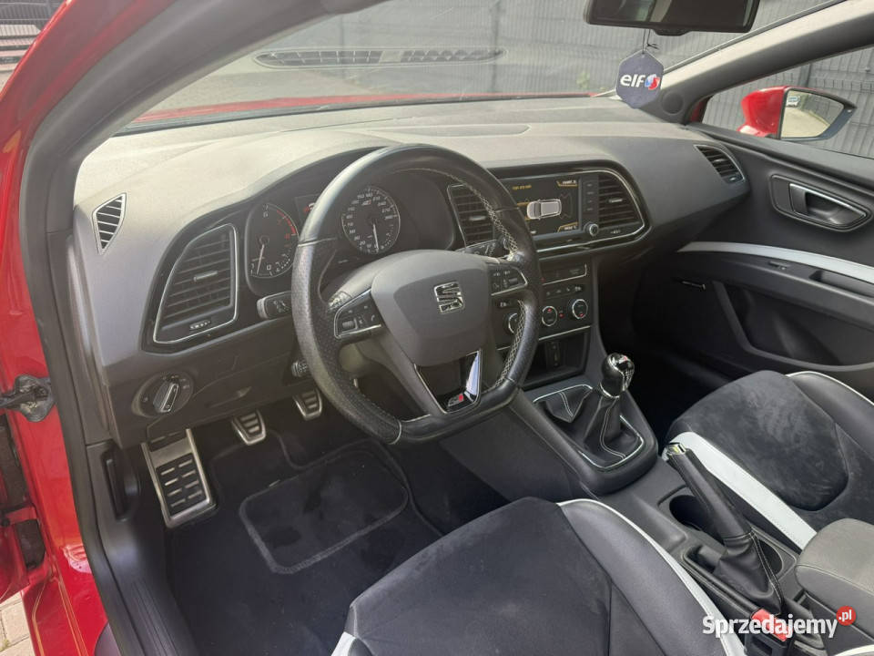 Seat Leon 20 Benzyna Serwisowany Gwarancja Cupra gniazdo AUX Leon Piekoszów