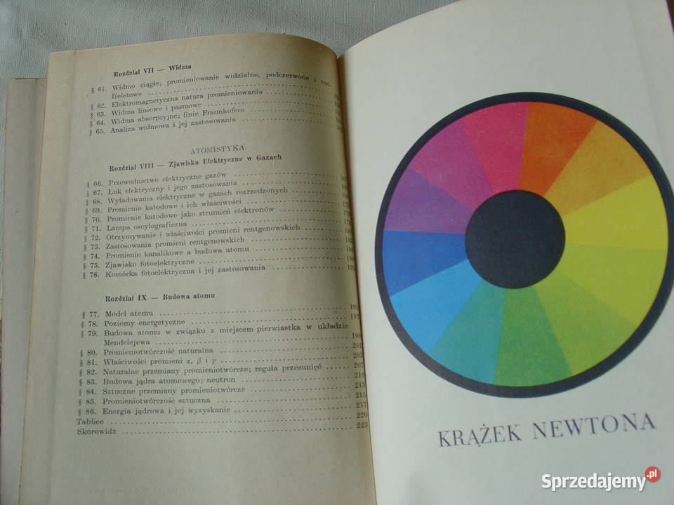 Fizyka klasy XI BBuras i JEhrenfeucht 1964 tradycyjny podręcznik Łódź