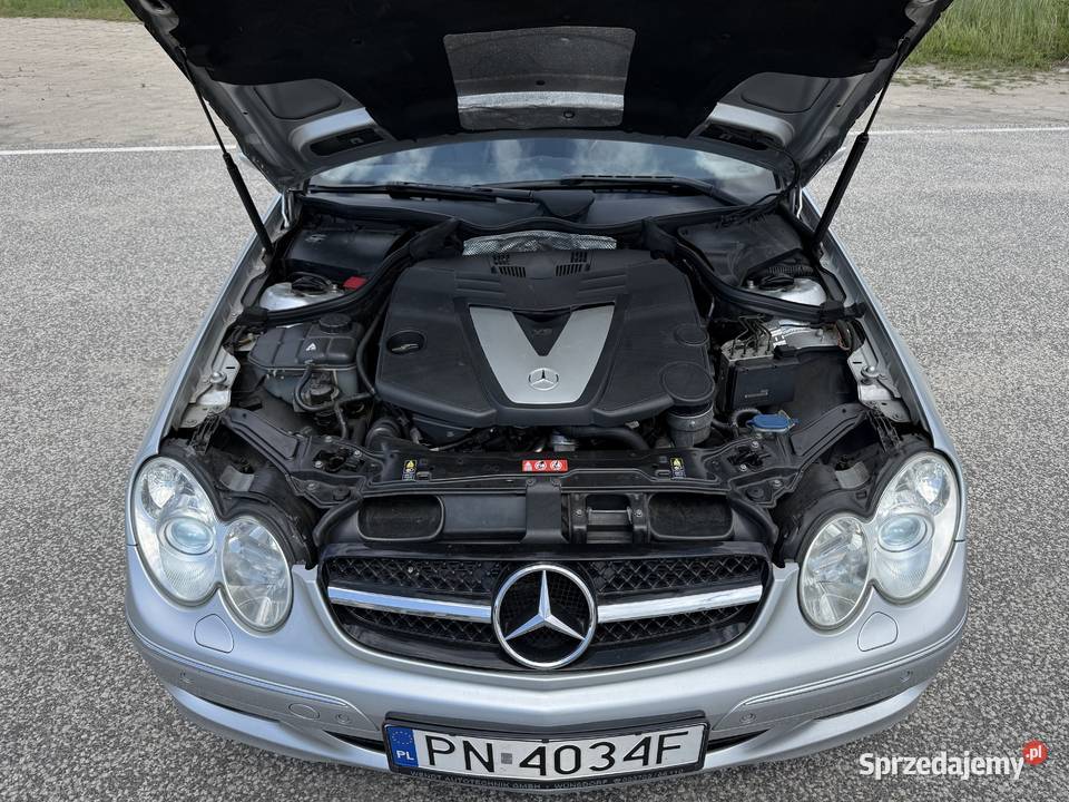 Mercedes CLK 30 DIESEL Kabriolet Automat podgrzewane fotele CLK Konin