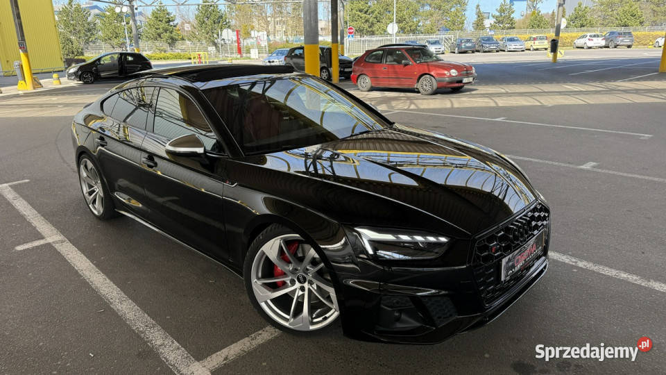 Audi S5 Sportback 30tfsi 353 black edytion elektrochrom. lusterko wst. Gdańsk