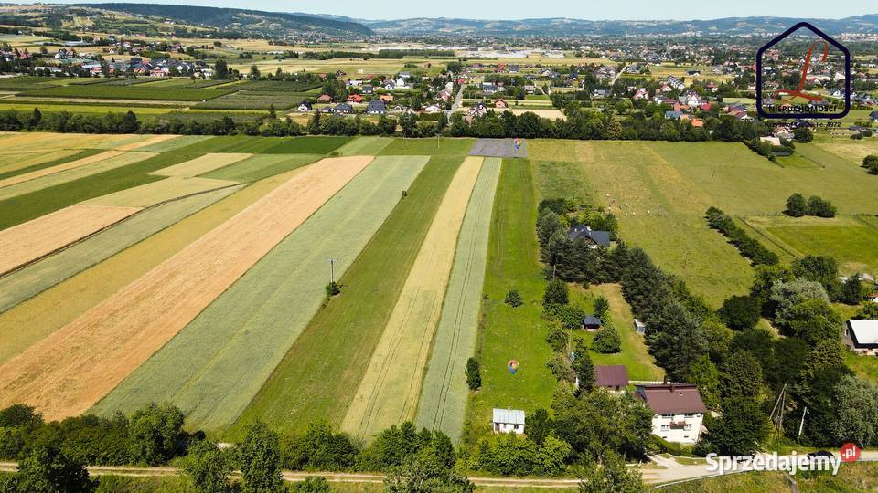 Działka rolno budowlana 70 ar Stadła gmina 7000m2