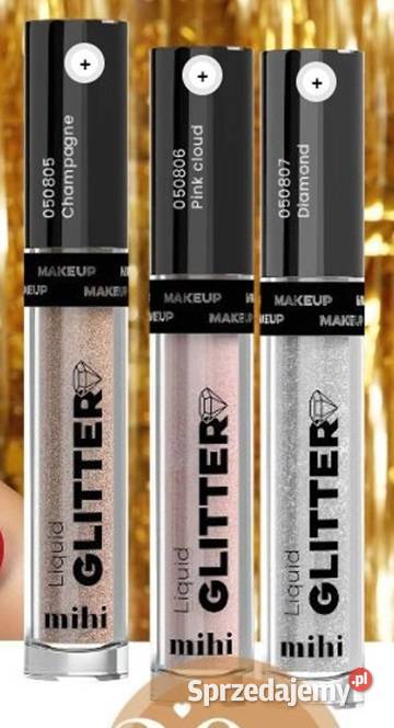 Płynny brokat do oczu twarzy i ciała Make up Dla kobiet Zdrowie i Uroda Hajnówka sprzedam