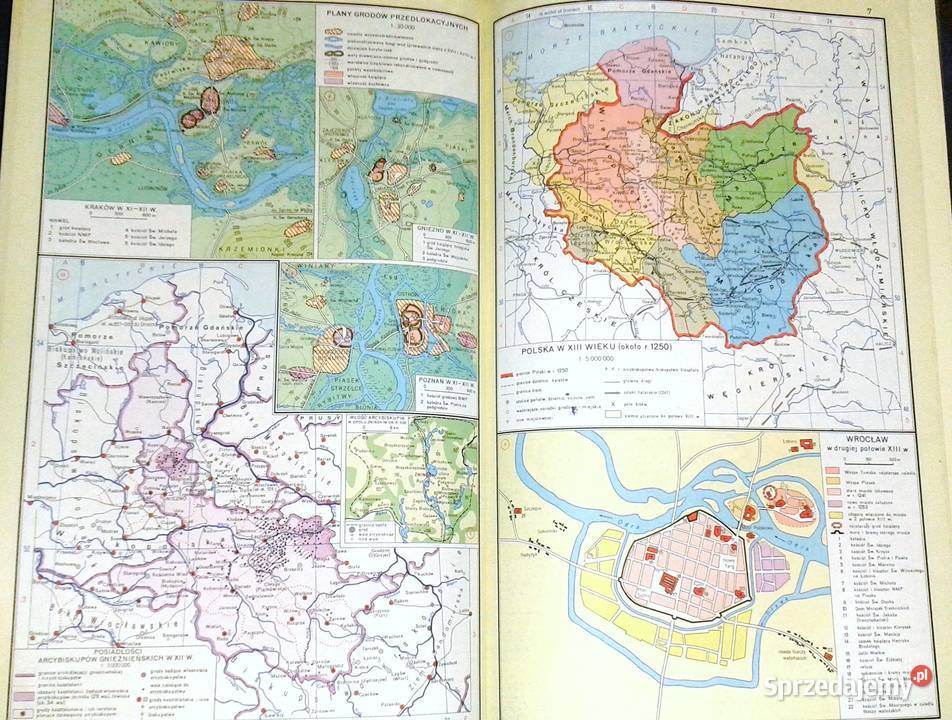 Atlas historyczny Polski W Czapliński T twarda Chełm