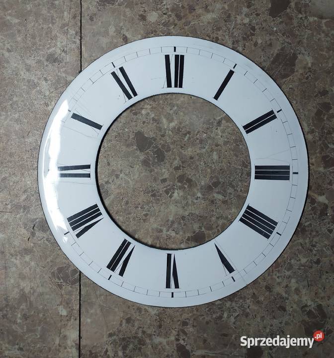 T171 Tarcza starego zegara pierścień godzinowy Tczew